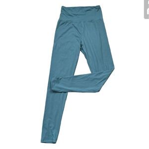 Womens Leggings Sea Green Size Small/ Medium Stretch Never Worn